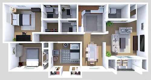 Floor plan The Kensington