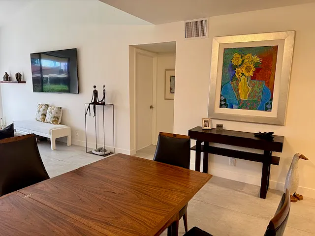Dining area.