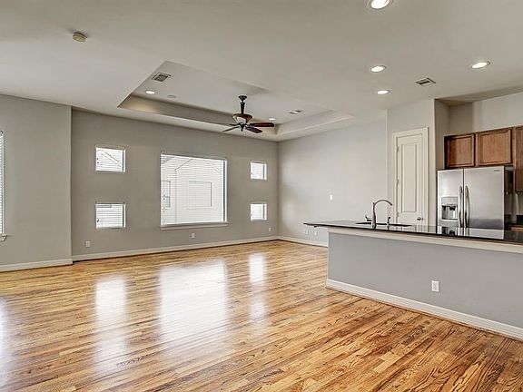Beautiful windows in this living space.