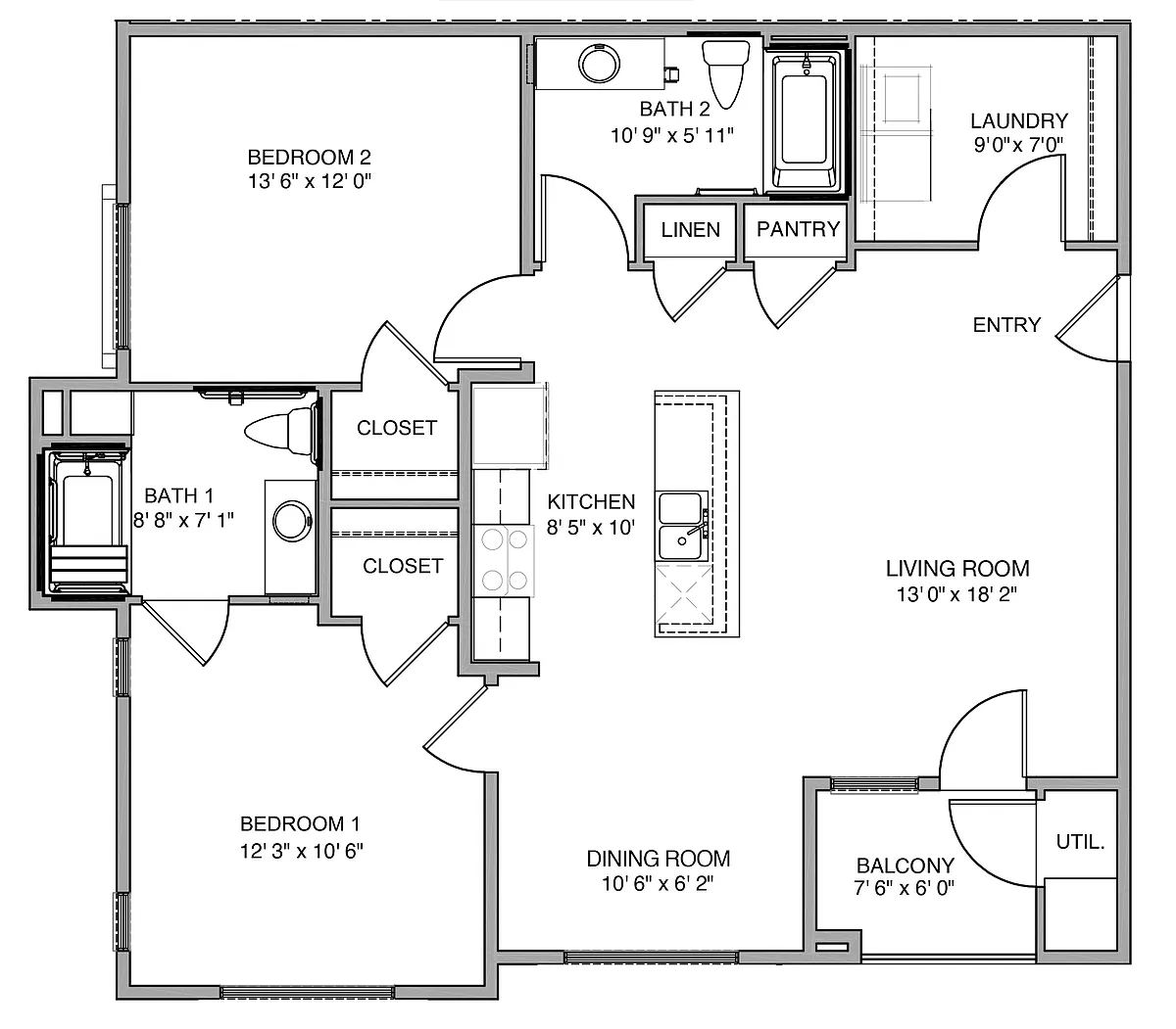 Floor plan TommyCore