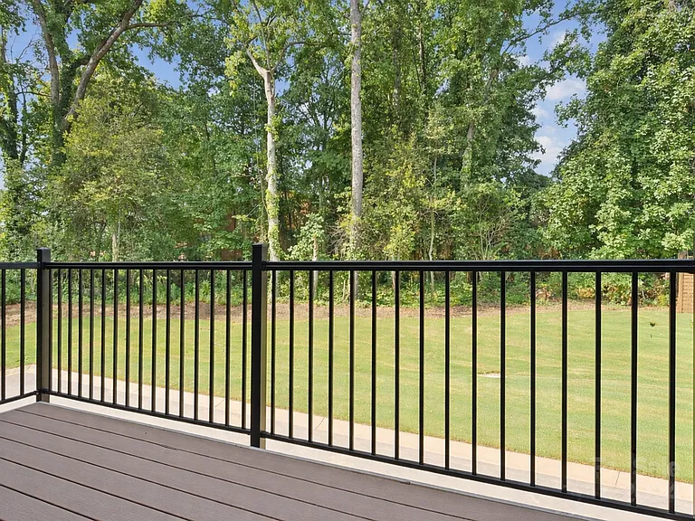 Private balcony with peaceful tree views