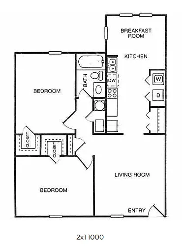 Floor plan The 1000