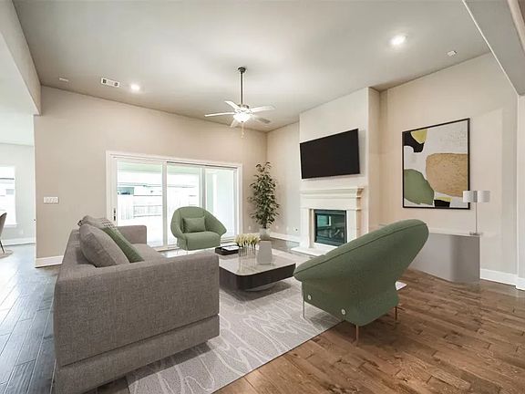 Plan 6010 upgraded great room - staged