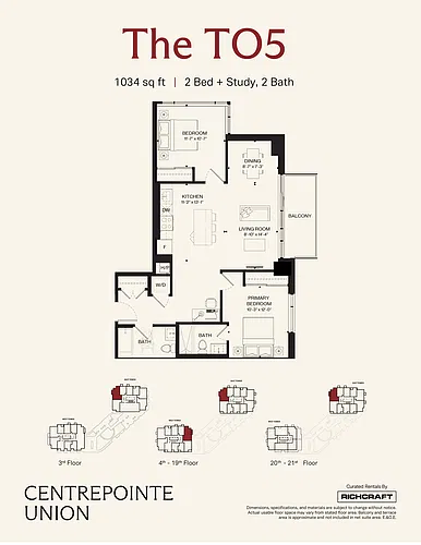 Floor plan The - T05