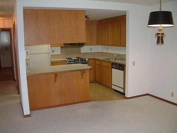 Kitchen open to Living Rm