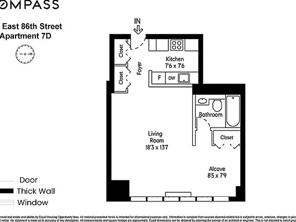 2nd image of 455 E 86th St APT 7D