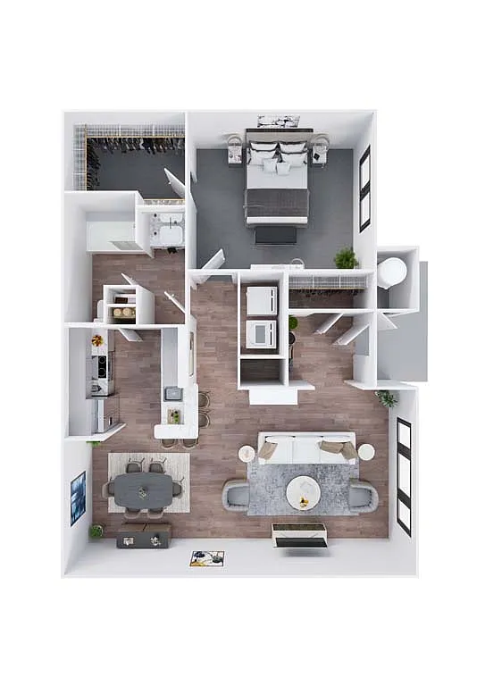 Floor plan The Barcelona