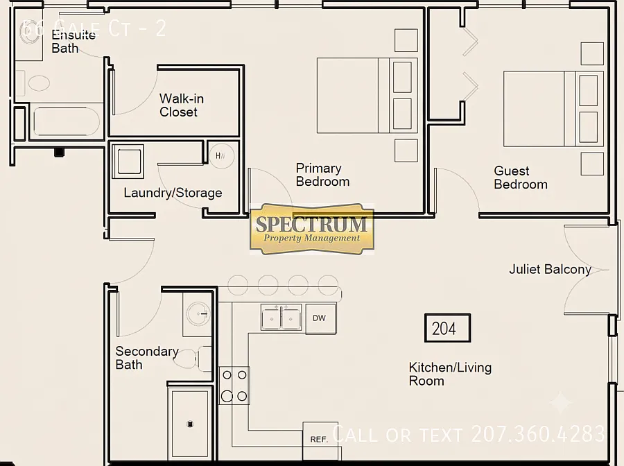 2 bed, $2,200 — Photo 4