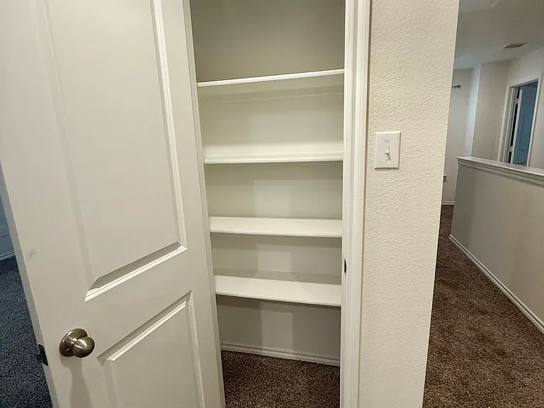 Upstair linen closet