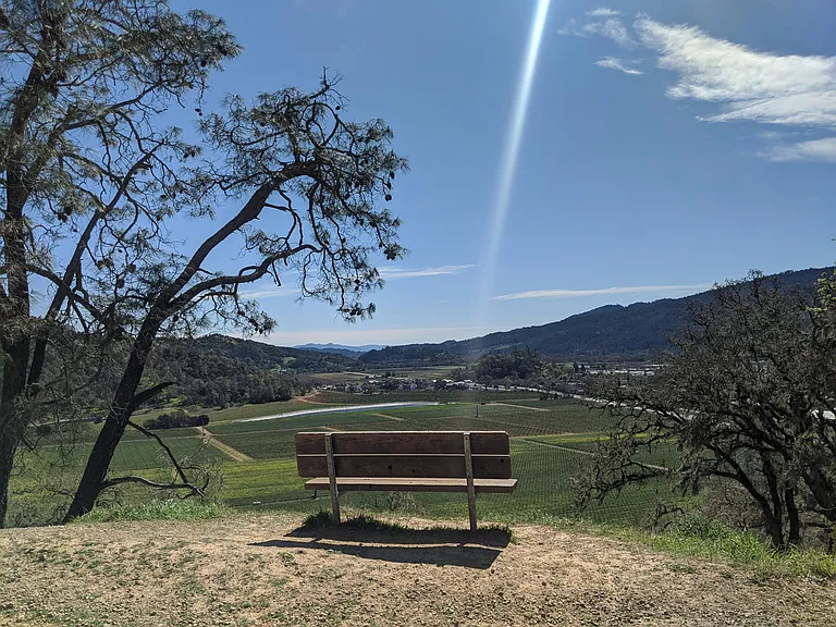 Nearby Oat Hill Mine Trail...spectacular!