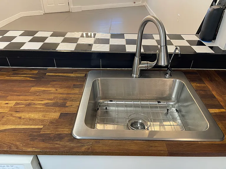 New Sink and water purification faucet