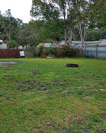 Back yard