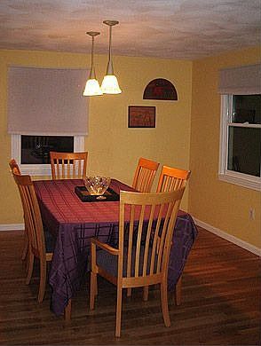 Dining Room with Hardwoods