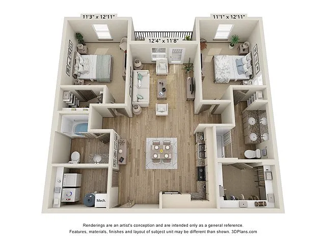 Floor plan B1