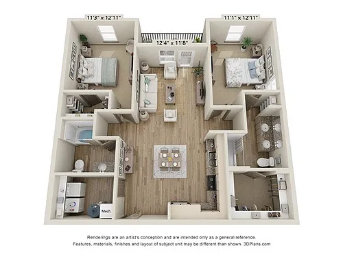 Floor plan B1