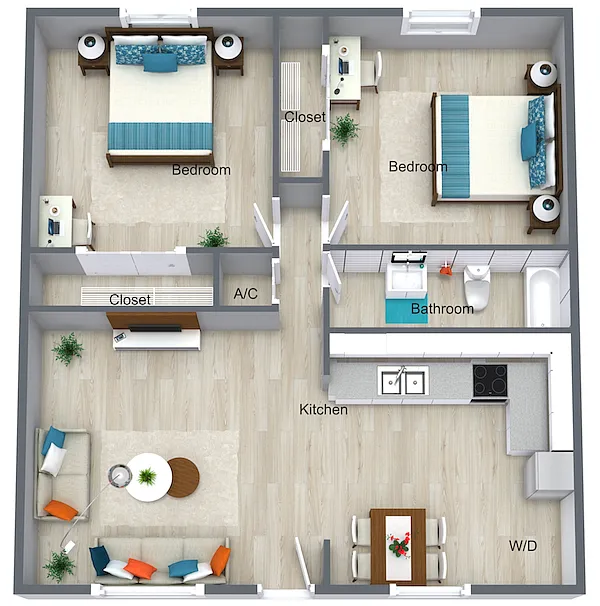 Floor plan Partial Renovated