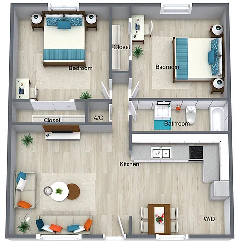 Floor plan Renovated