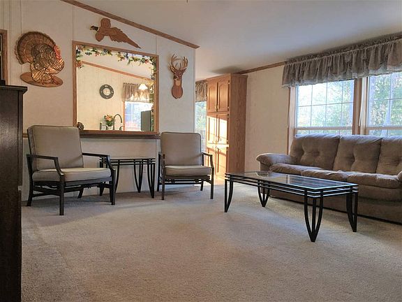 Living Room facing pass through kitchen
