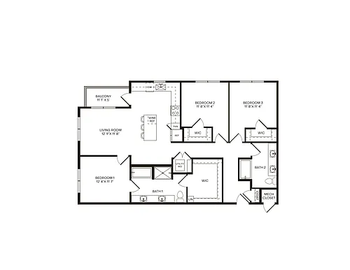Floor plan C1