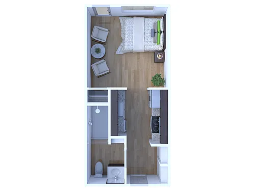 Floor plan E1