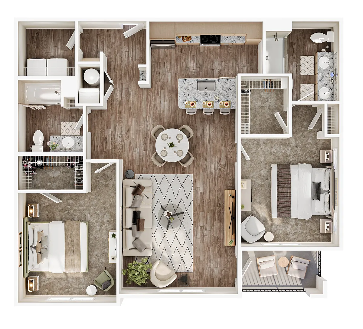 Floor plan B4