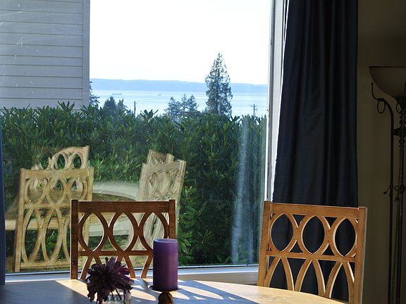 View from dining room