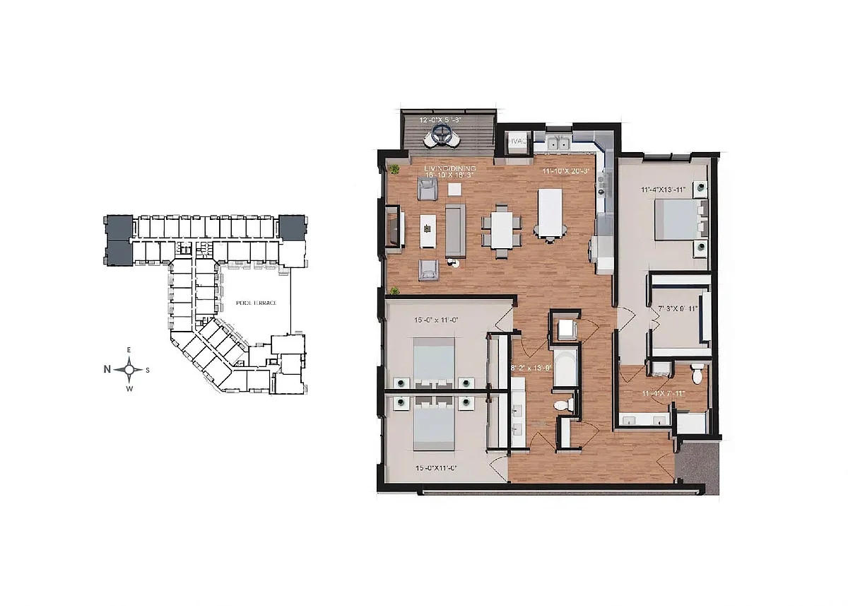 Floor plan C2