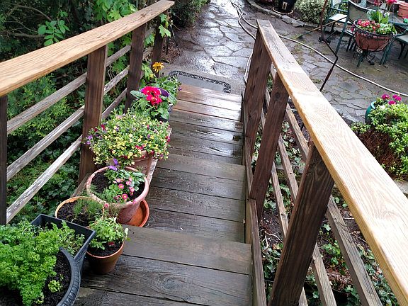 Back stairs
