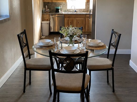Dining room area.