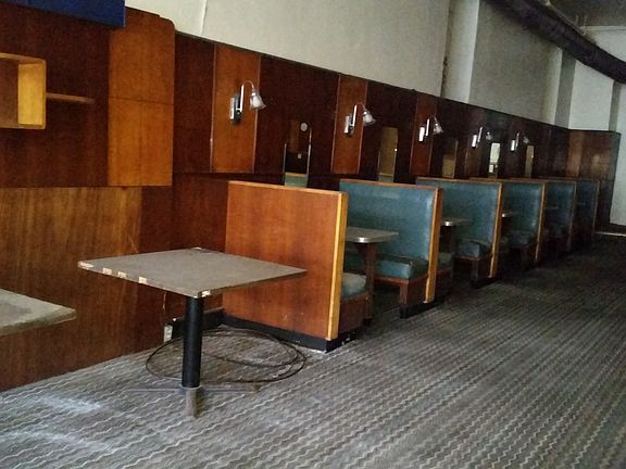 Restaurant table view