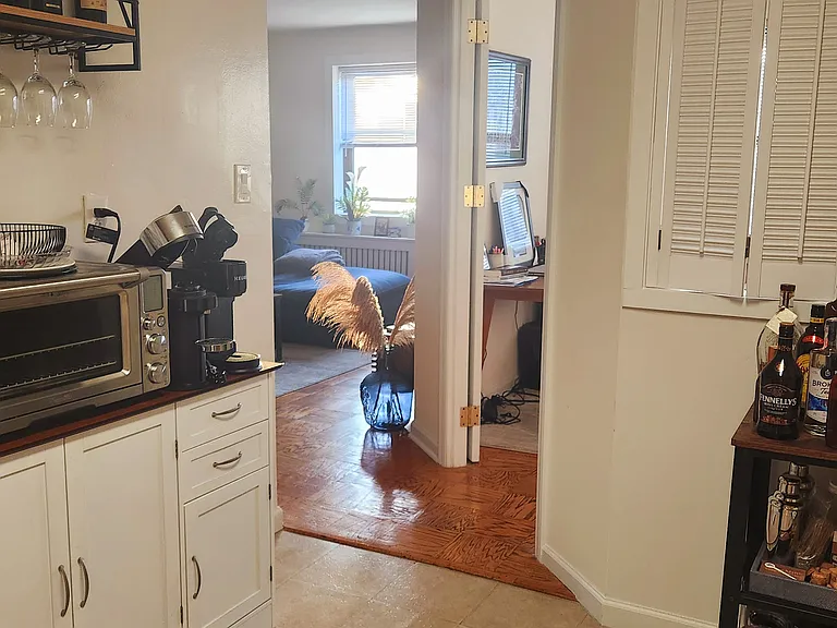 Eat-in -kitchen walk around. Two entrances.