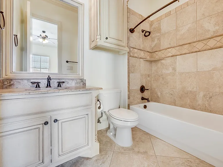 Second bedroom bathroom.