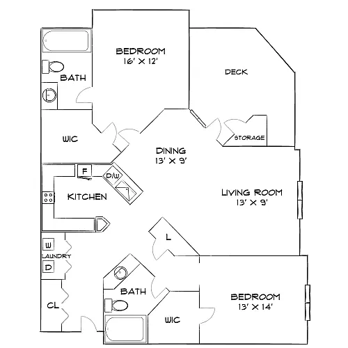 Floor plan Design 2C Premier