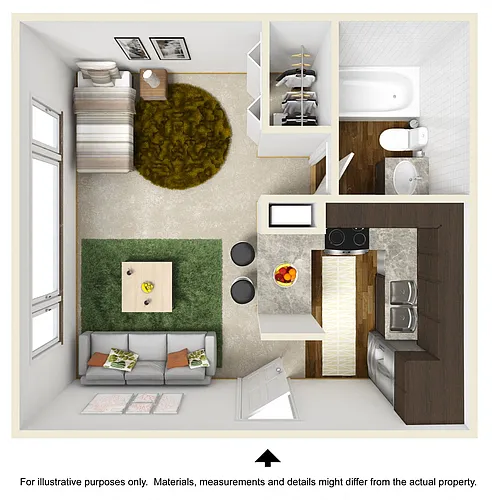 Floor plan Capris Falls