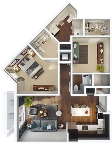 Floor plan Zinnia