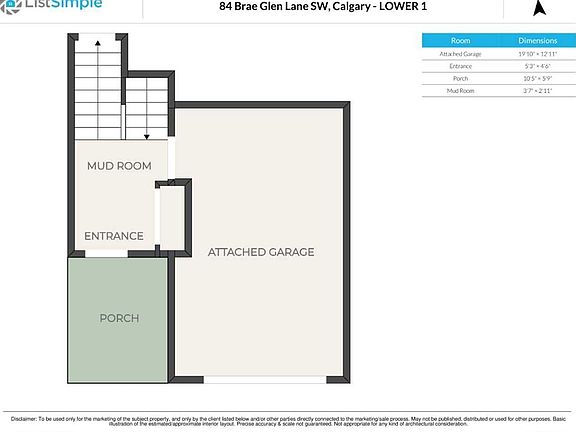 3rd image of 84 S Brae Glen Ln SW