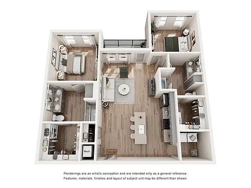 Floor plan B1