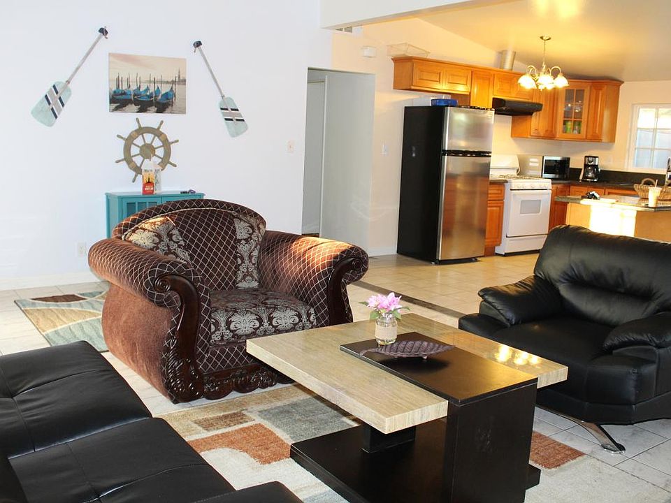 Open concept kitchen and living room