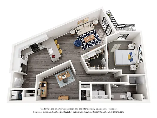 Floor plan First Light - B3.A