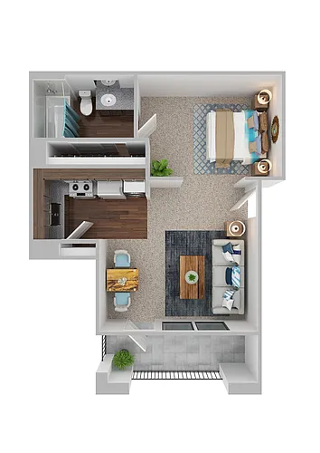 Floor plan A