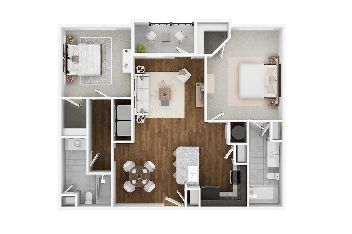 Floor plan B1