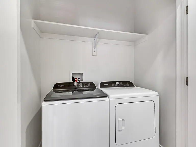 Full size washer & dryer