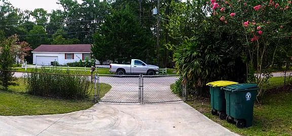 Fenced-in Front Yard