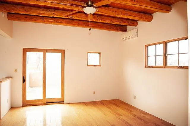 Another view of master from walk-in closet.