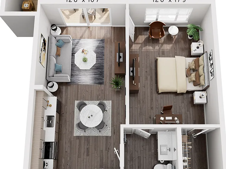 1B.6 Floor Plan 1B.6 Floor Plan