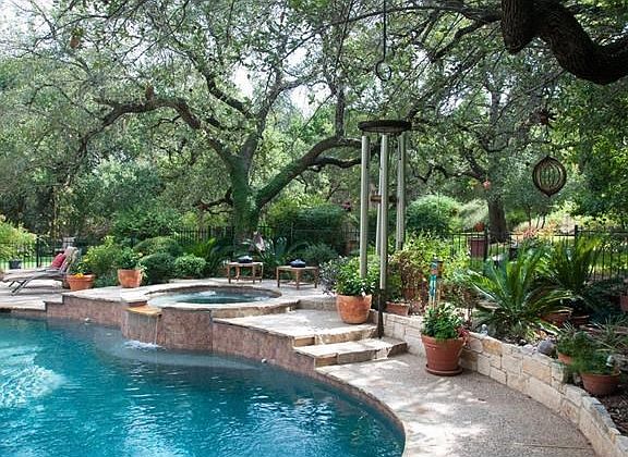 Beautiful pool but this is only the beginning.  Keep scrolling more pool pics later