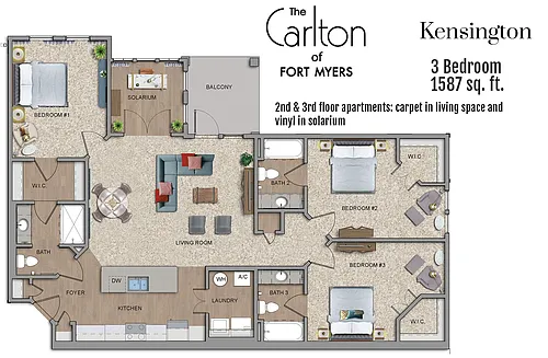 Floor plan Kensington