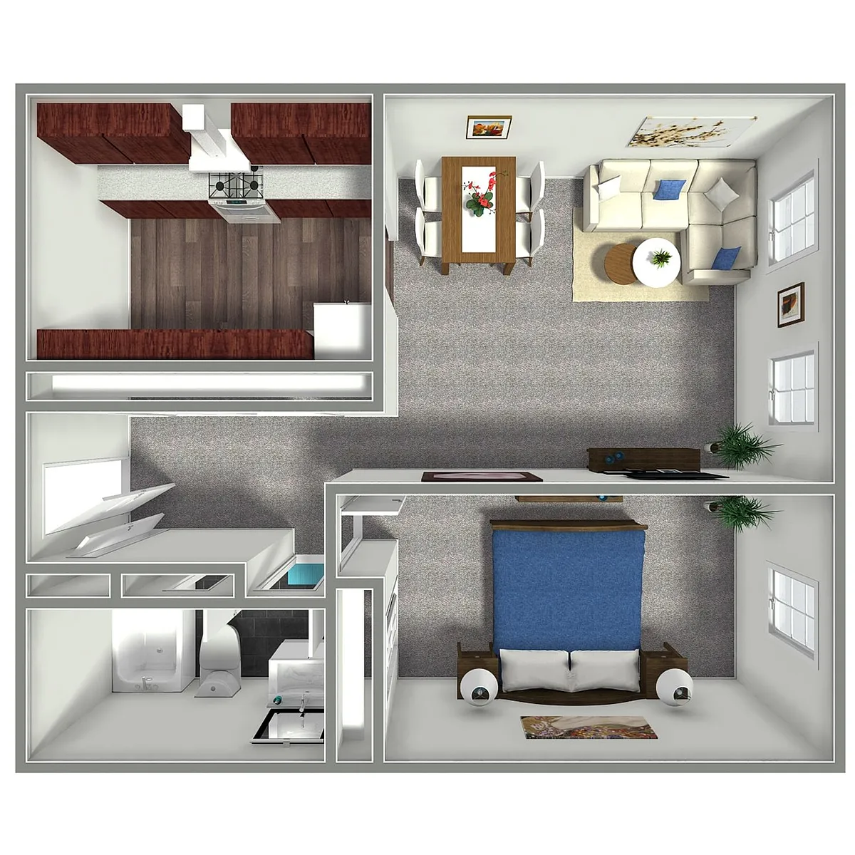 Floor plan The Davenport