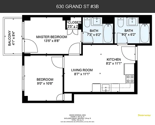 Rented by Doorway NYC, LLC | media 37