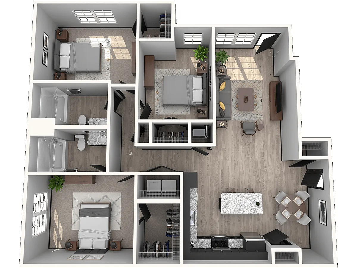 Floor plan Mt. Elbert